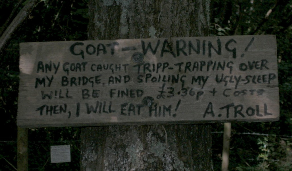 Goat warning