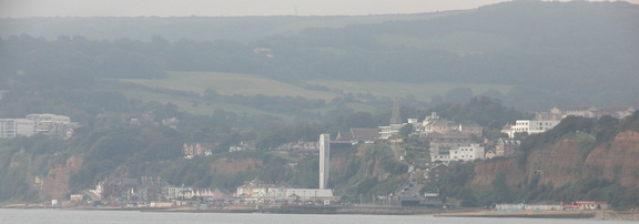 Shanklin in the distance