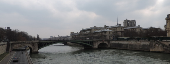 Crossing the Seine