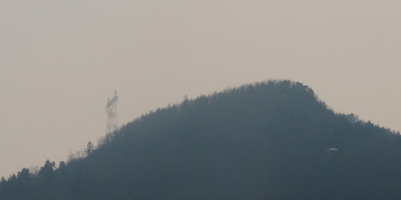 Pylon on a peak