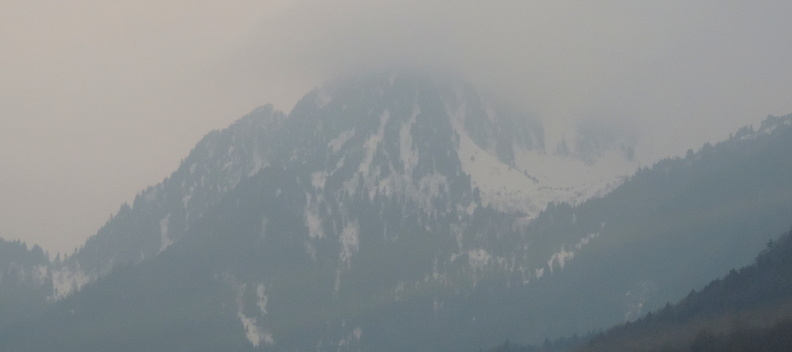 Snowy peak