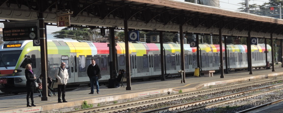Colourful train
