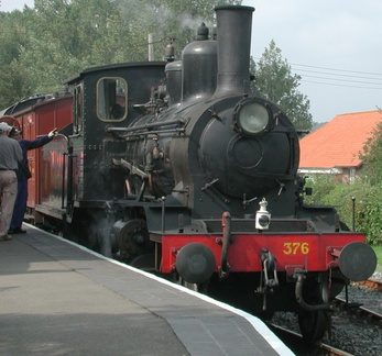 Train at Bodiam