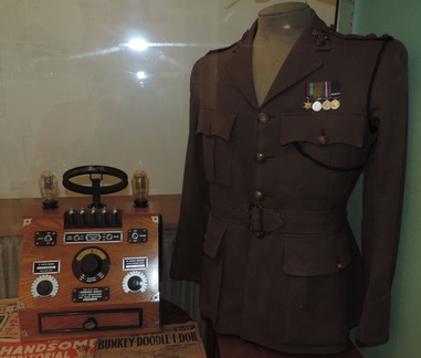 Radio and uniform