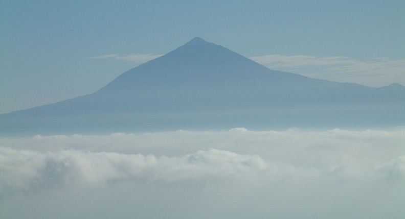 Tenerife above the clouds