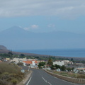 Road with Tenerife behind
