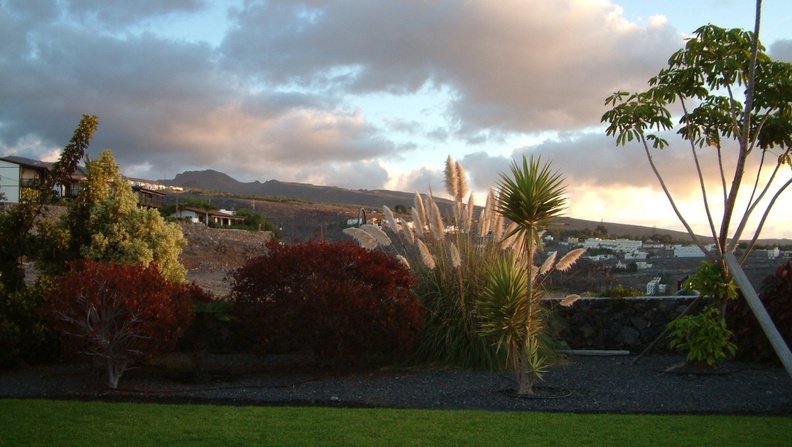 Garden over Santiago