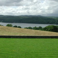 Fields and lake