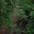 Stream and path from bridge