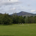 Golf course and Mountains