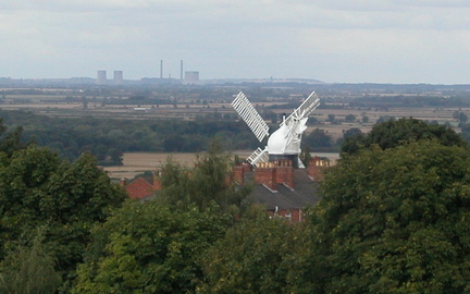 Windmill and Power Station