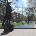 Statue and canal