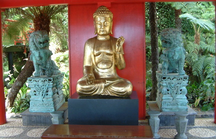 Oriental statues