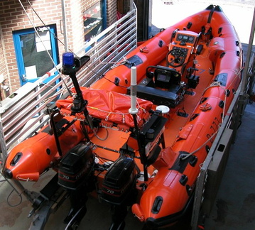 Lifeboat from above