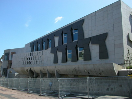 Side of Parliament building