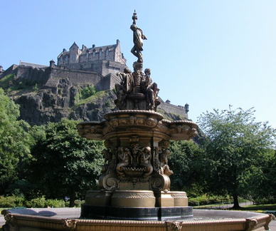 Fountain and Castle