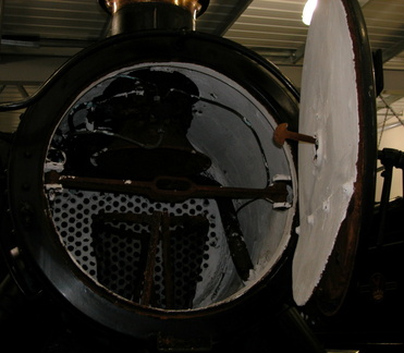 Inside boiler