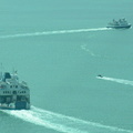 Boats passing in the Solent
