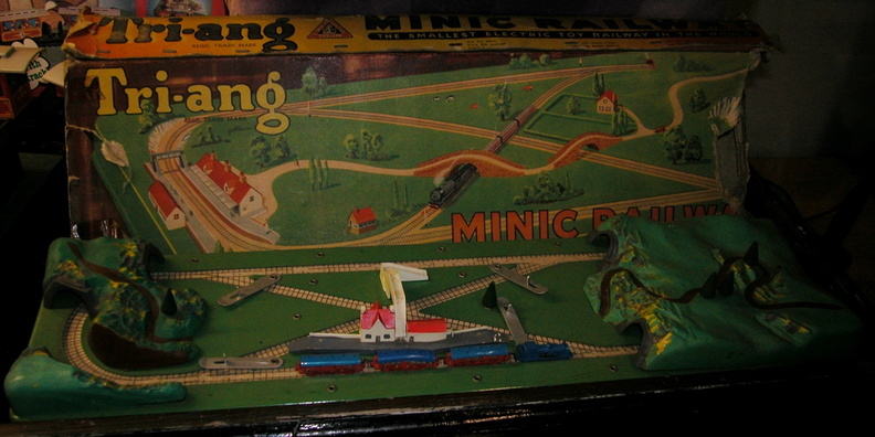 Toy train set
