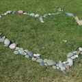 Pebble heart