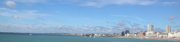 View from pier