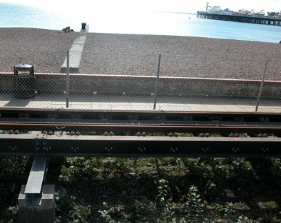 Track and pier