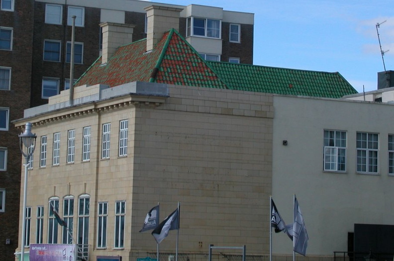 Colourful roof