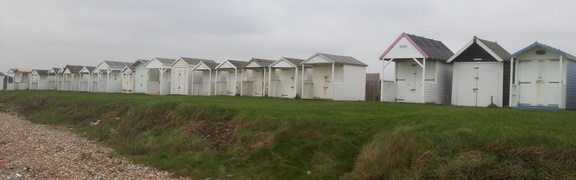 Beach huts