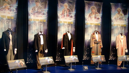 Costumes for the first 5 Doctors