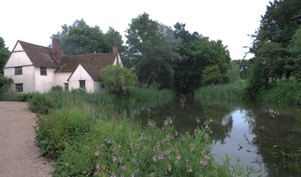 Cottage and river