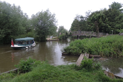 Boat and bridge