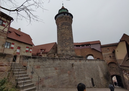 Inside the castle
