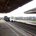 Train arriving