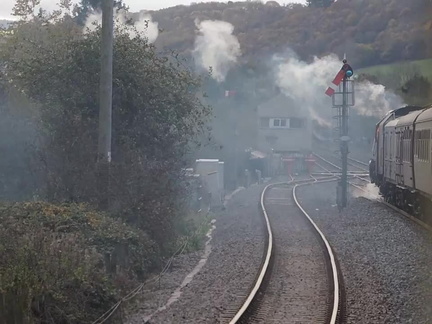 Along the train