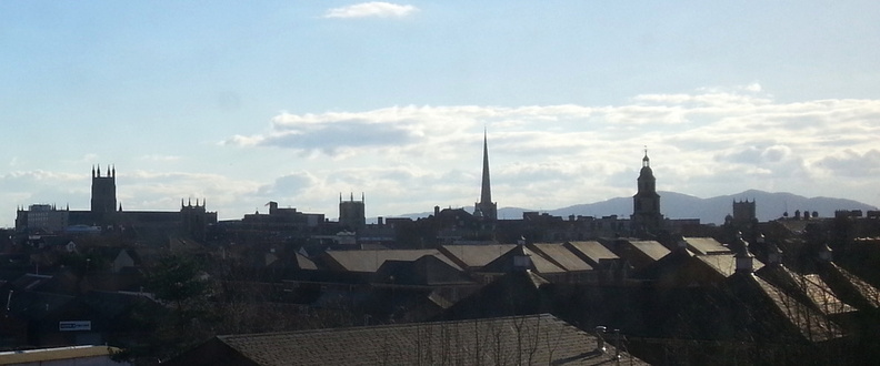Worcester skyline