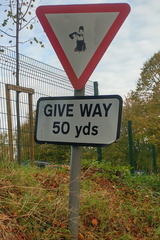 Give way?