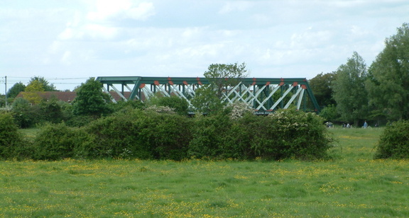 Railway bridge over the Cam