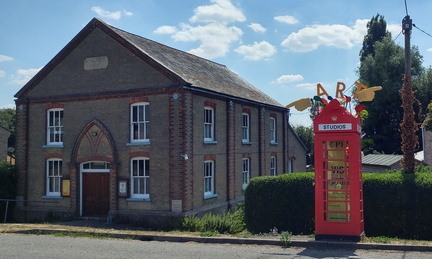Chapel and phone box