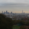 London dusk panorama