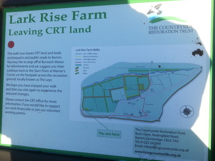 Lark Rise farm map