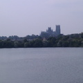 Cathedral over lake