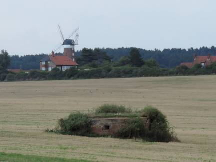 Pillbox and windmill