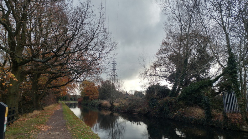 Canal and pylon