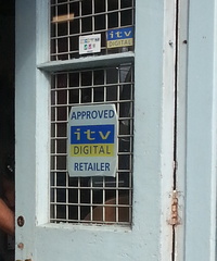 ITV Digital sign