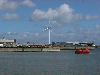 Boat and turbine