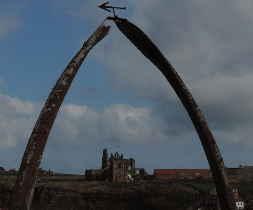 Abbey through the arch