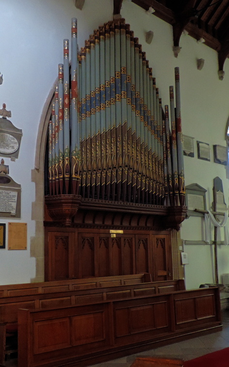 Organ pipes