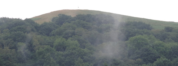 Misty hill