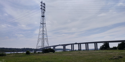 Pylon and bridge