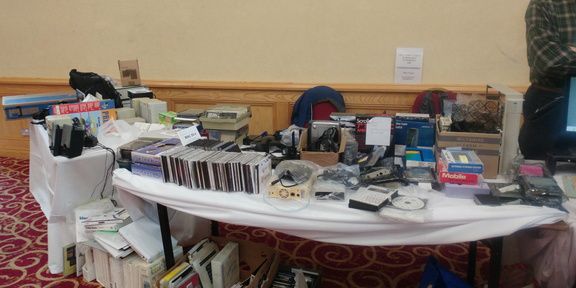 Charity stand